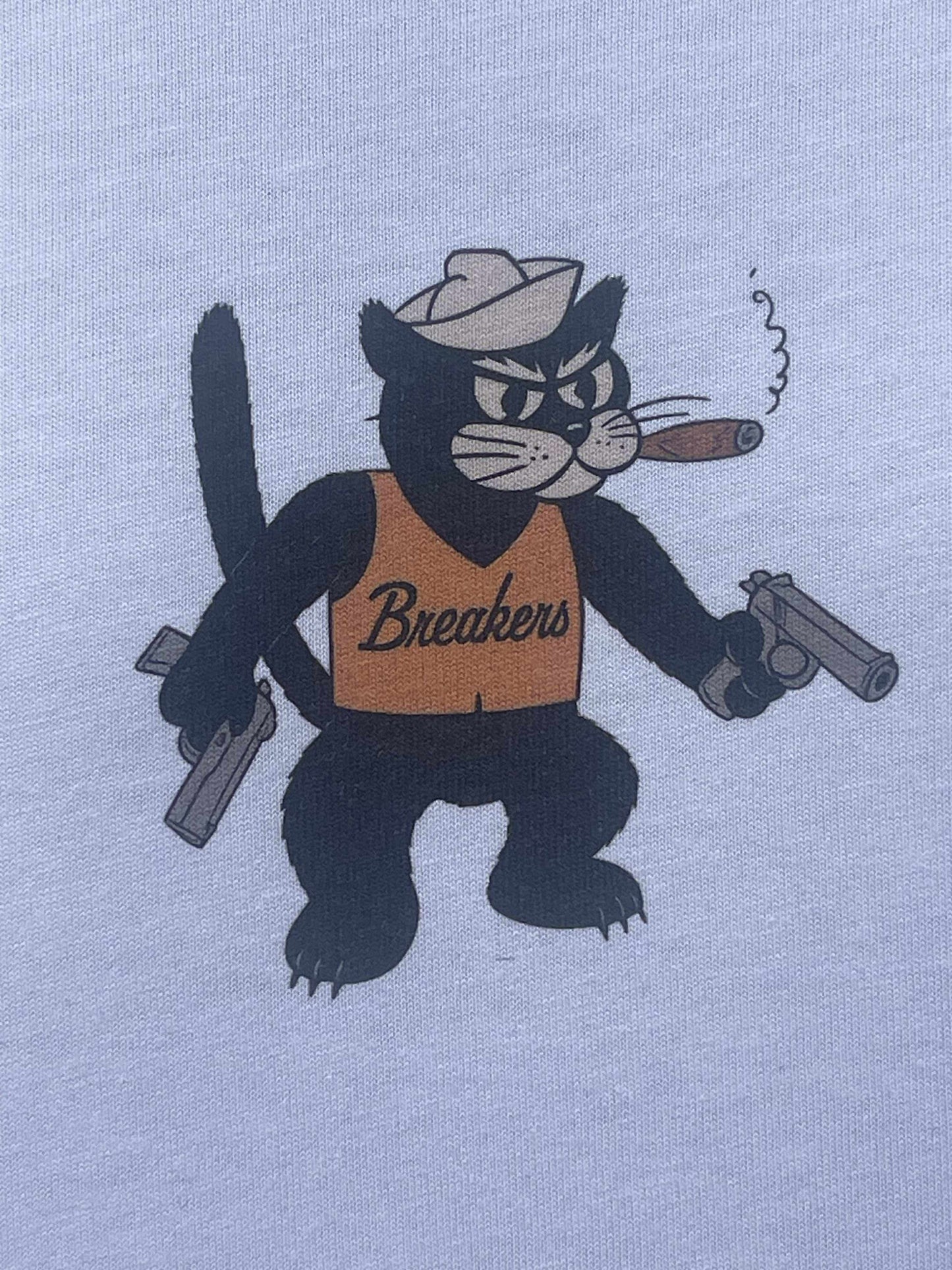 Breakers cat tshirt white