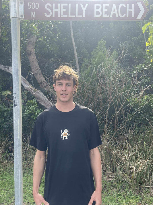 Breakers cat tshirt black